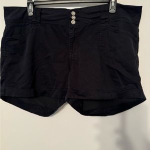Deb black cloth shorts size 20